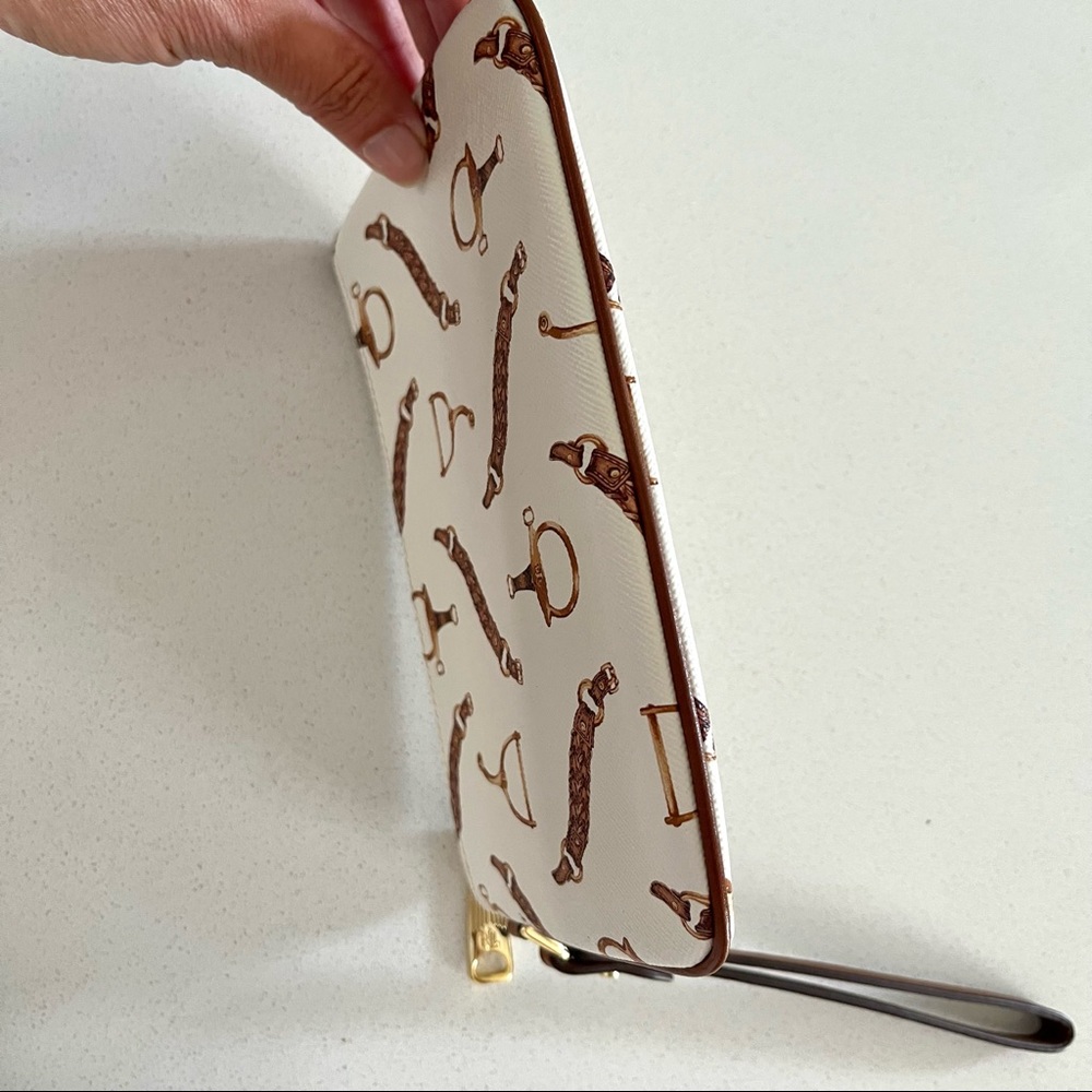 Ralph Lauren Caldwell Belting Wristlet - Picture 6 of 14